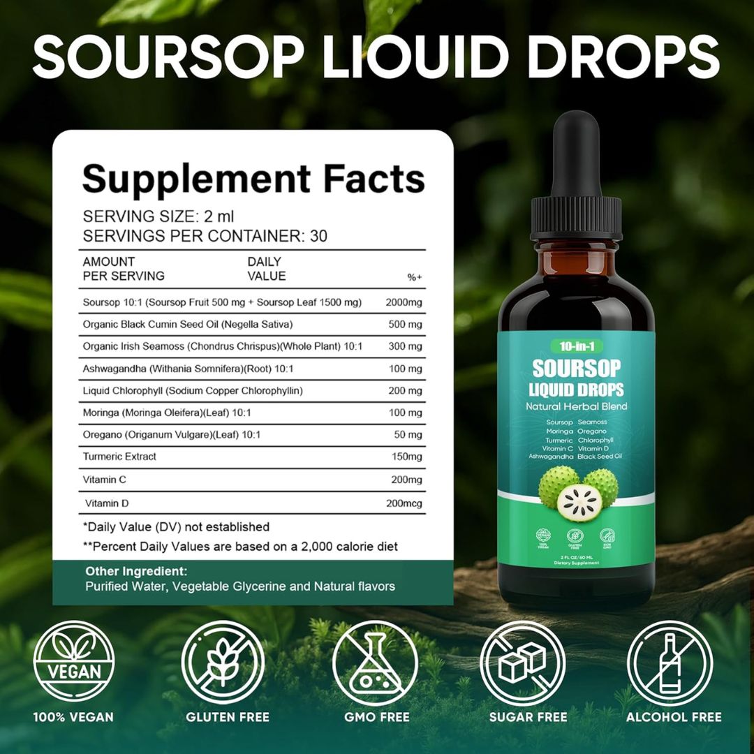 HerbaVital™ Soursop Drops